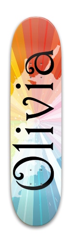 tye dye name Skateboards, Longboards and Grip Tape Image