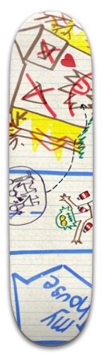 Design 519497 Skateboards, Longboards and Grip Tape