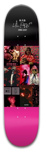 Lil peep8 Skateboards, Longboards and Grip Tape Image