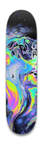 Holographic skate deck