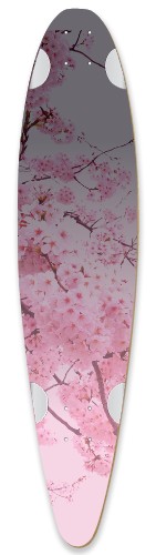 cherry_blossom clear Skateboards, Longboards and Grip Tape Image
