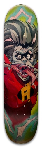 Freakazoid Tattoo Bam Bam Skateboards, Longboards and Grip Tape Image