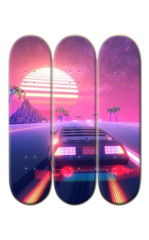 Design 549181 Skateboards, Longboards and Grip Tape