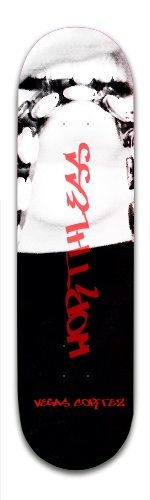 Vegas Cortez pro deck worthless Skateboards, Longboards and Grip Tape Image