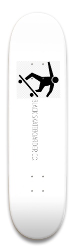 Black Skateboarder Skateboards, Longboards and Grip Tape Image