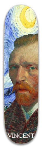 Vincent&amp;#039;s Starry Night Skateboards, Longboards and Grip Tape Image
