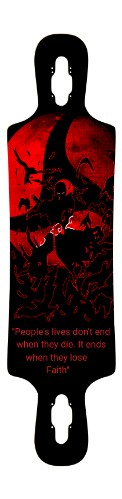 Itachi uchiha longboard Skateboards, Longboards and Grip Tape Image