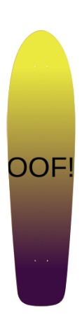 This is the OOF! longboard. Skateboards, Longboards and Grip Tape Image