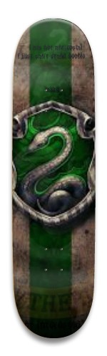 Slytherin Addict Skateboards, Longboards and Grip Tape Image