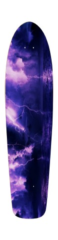 Purple Ocean Thunder Skateboards, Longboards and Grip Tape Image