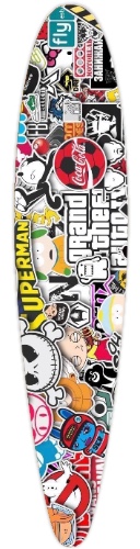 Cartoony Skateboards, Longboards and Grip Tape Image