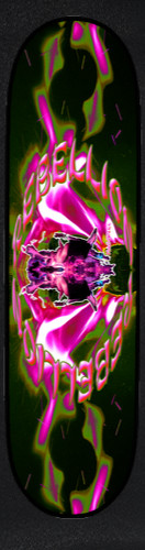 Rebellion Pink Scull Skateboards, Longboards and Grip Tape Image