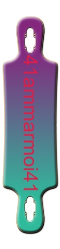 Purple&amp;amp;Aqua Skateboards, Longboards and Grip Tape Image