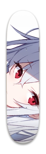 Anime girl face Skateboards, Longboards and Grip Tape Image