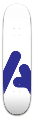 APEX board white Skateboards, Longboards and Grip Tape Image