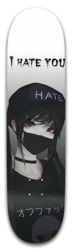 Anime girl Skateboards, Longboards and Grip Tape Image