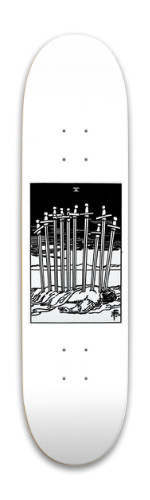 Ten of Swords Skateboards, Longboards and Grip Tape Image