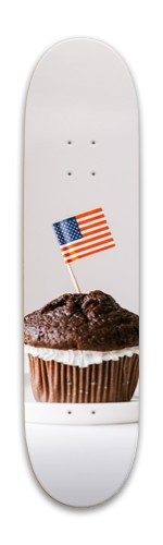 Flag skateboard