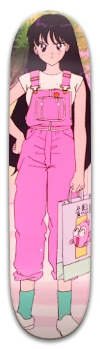 sailor mars pink overalls Skateboards, Longboards and Grip Tape Image