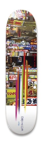 Orihica in Tokyo lights Skateboards, Longboards and Grip Tape Image