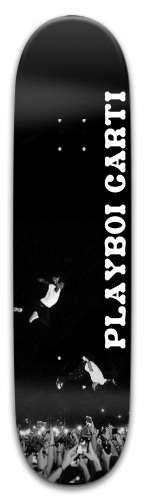 Black Playboi Carti skateboard