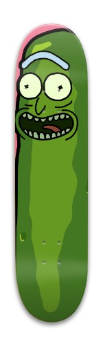 Pickle Rick Board Skateboards, Longboards and Grip Tape Image