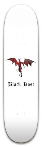 Black Rose Demon Graphic Skateboards, Longboards and Grip Tape Image