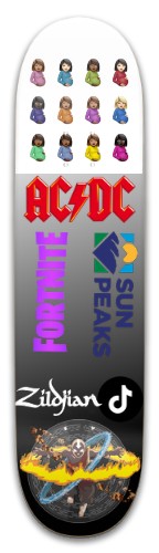 Design 653466 Skateboards, Longboards and Grip Tape
