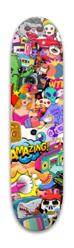 Spicy Baboon POP Skateboards, Longboards and Grip Tape Image
