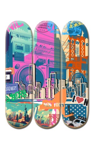 Spicy Baboon New York Skateboards, Longboards and Grip Tape Image