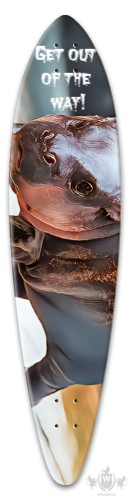 Moo Deng Hippo Skateboards, Longboards and Grip Tape Image