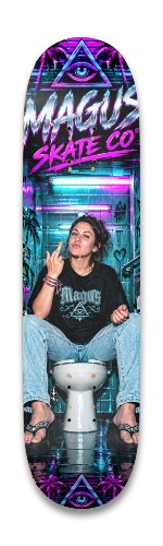 Magus Skate Co "Glory Hole International Skateboarding Series" Skateboards, Longboards and Grip Tape Image