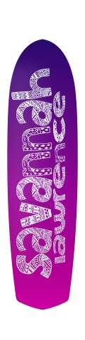My super cute longboard