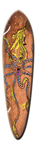 Low &amp;amp; Loose Giant Squid Skateboards, Longboards and Grip Tape Image