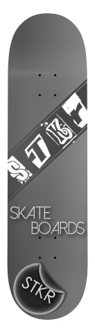 STKR (Sticker) plain logo