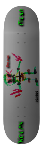 Nolan&amp;#039;s board Skateboards, Longboards and Grip Tape Image