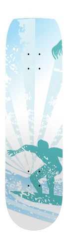 Design 34809 Skateboards, Longboards and Grip Tape