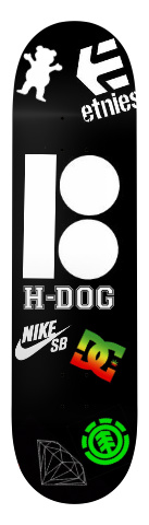 H-DOG PRO DECK Skateboards, Longboards and Grip Tape Image