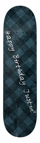 Justin&amp;#039;s Birthday Skateboards, Longboards and Grip Tape Image