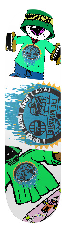 Design 31770 Skateboards, Longboards and Grip Tape