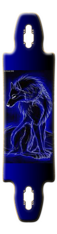 blue wolf Skateboards, Longboards and Grip Tape Image