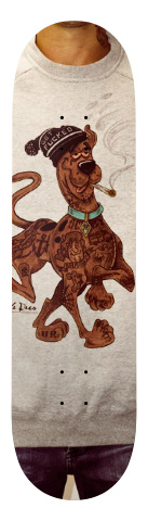 stonned scobby Skateboards, Longboards and Grip Tape Image