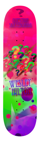 QUESTION SKATEBOARDS wesley hilton Skateboards, Longboards and Grip Tape Image