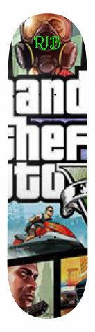 RJBs rocking design Skateboards, Longboards and Grip Tape Image