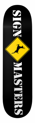 Dead End Sign Masters Roadkill Deck
