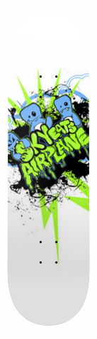 skyEATSairplane! Skateboards, Longboards and Grip Tape Image