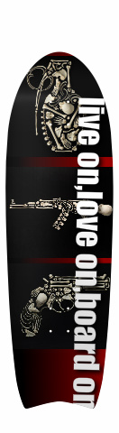 Design 9587 Skateboards, Longboards and Grip Tape