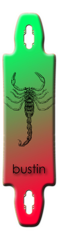 Bustin boards ScorpionTM Skateboards, Longboards and Grip Tape Image