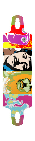 Design 15424 Skateboards, Longboards and Grip Tape