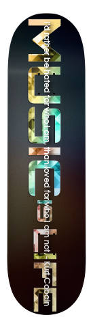 Design 12596 Skateboards, Longboards and Grip Tape